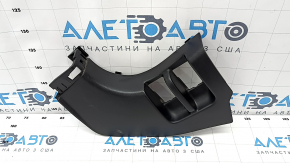 Front pillar trim lower left Honda HR-V 16-22 black, worn
