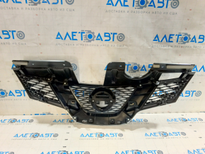 Grille radiator grill Nissan Rogue 14-16 under camera with OEM emblem