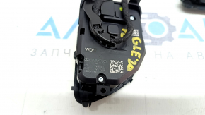 Steering wheel control buttons Mercedes W167 GLE 350 450 20-23 without adaptive cruise, glossy black