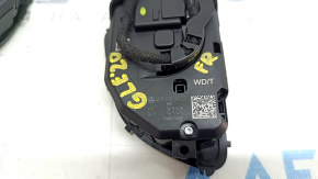 Steering wheel control buttons Mercedes W167 GLE 350 450 20-23 without adaptive cruise, glossy black