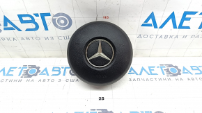 Airbag in steering wheel driver Mercedes W167 GLE 350 450 20-23 black, scratch