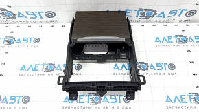 Box pocket center console BMW X7 G07 19- for wireless charging, Fineline Stripe, scratches, corrosion
