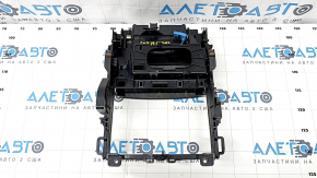 Box pocket center console BMW X7 G07 19- for wireless charging, Fineline Stripe, scratches, corrosion