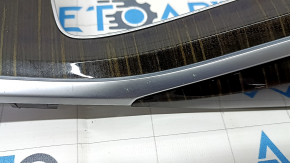 BMW X7 G07 19- Fineline Stripe center console trim, broken fasteners, corrosion, scratches, needs cleaning