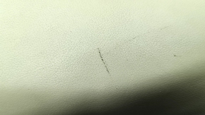 Central console armrest BMW X7 G07 19-22 leather with heating, Mokka/Canberra-beige, tears, scratches, for dry cleaning