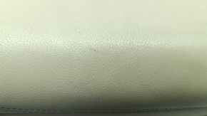 Central console armrest BMW X7 G07 19-22 leather with heating, Mokka/Canberra-beige, tears, scratches, for dry cleaning