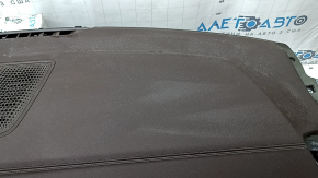 Torpedo front panel without AIRBAG BMW X7 G07 19-22 for projection, Mokka/Beige, corrosion, broken, tears, scratches, for dry cleaning