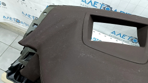 Torpedo front panel without AIRBAG BMW X7 G07 19-22 for projection, Mokka/Beige, corrosion, broken, tears, scratches, for dry cleaning