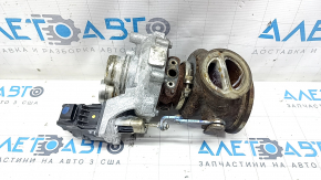 Turbo left BMW X7 G07 19-20 N63 53k, driftwood, wedge, for parts