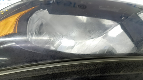 Headlight front left bare Honda HR-V 16-22 halogen, sand, scratches, for polishing