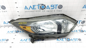 Headlight front right bare Honda HR-V 16-22 halogen, sand, for polishing