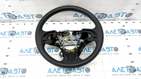 Bare steering wheel Honda HR-V 16-22 rubber black, worn