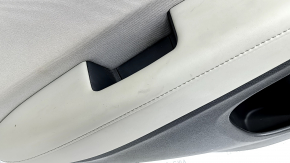 Door trim card rear left Honda HR-V 16-22 black with gray insert, for dry cleaning, scratches