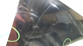 Front right wing Audi Q5 8R 13-17 rest black LY9B bump, scratches
