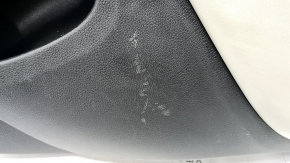 Door trim card rear right Honda HR-V 16-22 black with gray insert, for dry cleaning, scratches