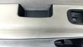 Door trim card front left Honda HR-V 16-22 black with gray insert, for dry cleaning, scratches