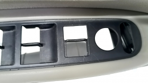 Door trim card front left Honda HR-V 16-22 black with gray insert, for dry cleaning, scratches