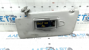 Left visor Mercedes W167 GLE 350 450 20-23 gray, without hook, for cleaning