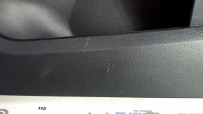 Door trim card front right Ford Mustang mk6 15- black, armrest leather, without overlay, scratches