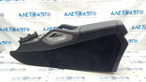 Console central armrest Mercedes W167 GLE 350 450 20-23 leather black, for cleaning, scratch