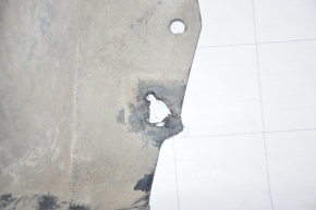 Tesla Model Y 20 rear bare bottom bumper - structure, scratches, mounting defect