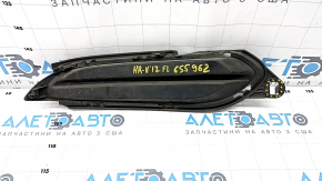 Front bumper grille left Honda HR-V 16-18 broken mount, bump, sand
