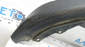 Front bumper lip Honda HR-V 16-18 structure, scratches, dented