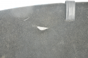 Tesla Model Y 20 trunk floor - under 3 rows black, cuts