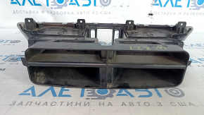 Mercedes W221 central dashboard air duct deflector gray, broken mount, scratches
