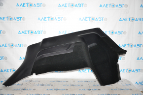 Rear right arch trim Tesla Model Y 20 - black, under 3 rows, scratch, dented