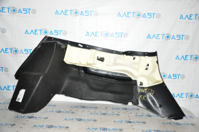 Rear right arch trim Tesla Model Y 20 - black, under 3 rows, scratch, dented