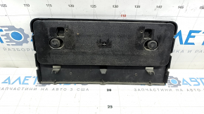 Front license plate area Audi A4 B9 17- non-factory holes