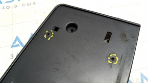 Front license plate area Audi A4 B9 17- non-factory holes