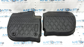 Set of floor mats for Honda HR-V 16-22 rubber black