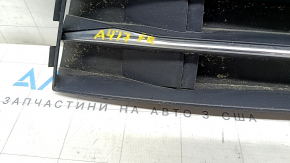 Front bumper grille right Audi A4 B9 17-19 without radar, chrome, sand