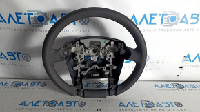 Naked steering wheel Toyota Prius V 12-17 rubber, black, dents, worn