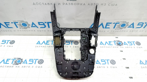 Shifter cover Audi Q5 8R 09-17 with multimedia control, type 1 swollen chrome, scratches