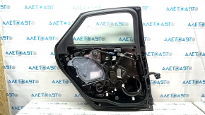 Door assembly rear left Lincoln MKZ 13-20 keyless, black G1, butt