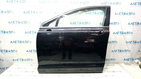 Door assembly front left Lincoln MKZ 13-20 keyless, black G1, butt, dented molding