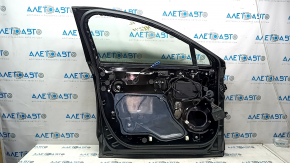 Door assembly front left Lincoln MKZ 13-20 keyless, black G1, butt, dented molding