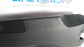 Center pillar trim lower right Audi Q7 16- black, scuffs, scratches