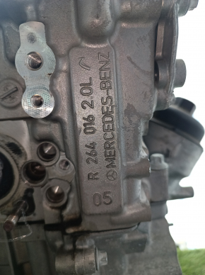 Mercedes W167 GLE 350 20-23 2.0T M264 46k engine, started, 14-14-14-14