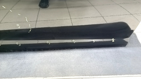 Bare front right door Audi A4 B9 17-19 black LY9B, putty 0.3-0.5