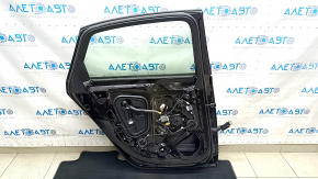 Door assembly rear left Audi A4 B9 17-19 black LY9B