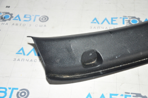 Tesla Model Y 20 Rear Trunk Door Trim - Black, Deep Scratches