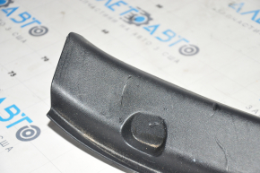 Tesla Model Y 20 Rear Trunk Door Trim - Black, Deep Scratches