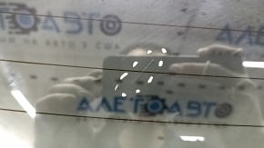 Naked trunk door with glass Toyota Rav4 19- electric, black 218, painted blue 0.35, dents, scratches on glass