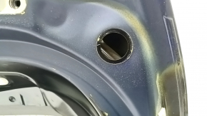 Naked trunk door with glass Toyota Rav4 19- electric, black 218, painted blue 0.35, dents, scratches on glass
