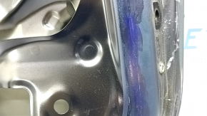 Naked trunk door with glass Toyota Rav4 19- electric, black 218, painted blue 0.35, dents, scratches on glass