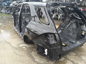 Quarter wing rear left Mercedes W167 GLE 350 450 20-23 on the body, black, pokes
